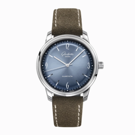 Glashütte Original Sixties Stainless Steel Blue Stick Dial 13952140204