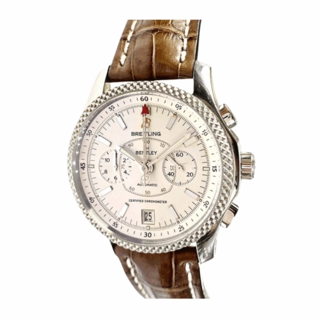 Breitling Bentley Mark VI Stainless Steel Ivory Dial P2662C2/G611/739
