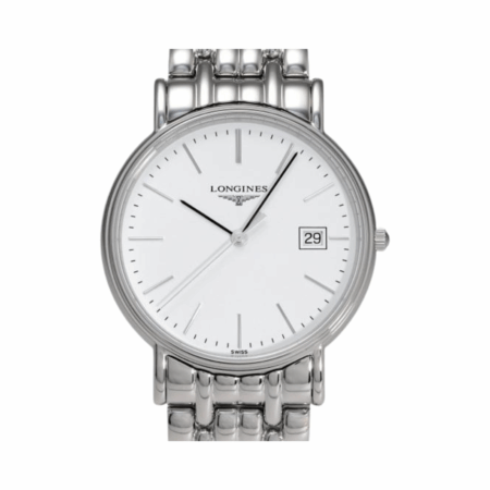Longines Presence Stainless Steel White Dial L4.790.4.12.6