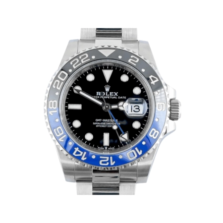 Rolex GMT-Master II "Batman" Stainless Steel Black Dial 126710BLNR
