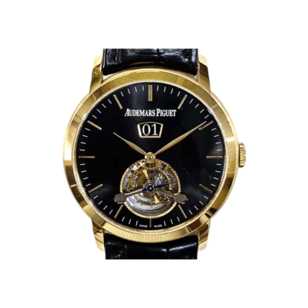 Audemars Piguet Jules Audemars Tourbillon Grande Date Rose Gold Black Dial 26559OR.OO.D002CR.01