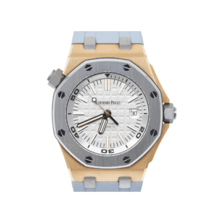 Audemars Piguet Royal Oak Offshore Diver Rose Gold "Japan" Edition Grey Dial 15711OI.OO.A006CA.01
