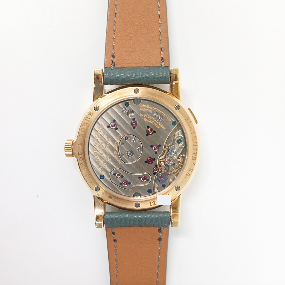 A. Lange & Söhne Lange 1 Yellow Gold Silver Dial 101.021