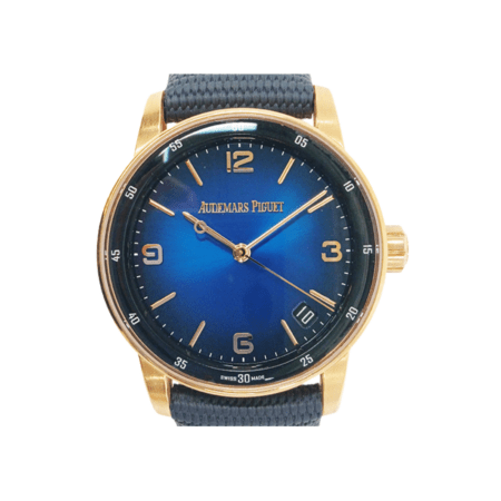 Audemars Piguet Code 11.59 Selfwinding Rose Gold Blue Dial 15210OR.OO.A028CR.01