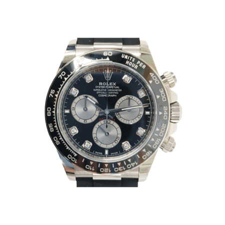 Rolex Daytona White Gold Black Diamond Dial 126519LN