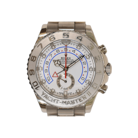 Rolex Yacht-Master II White Gold White Dial 116689
