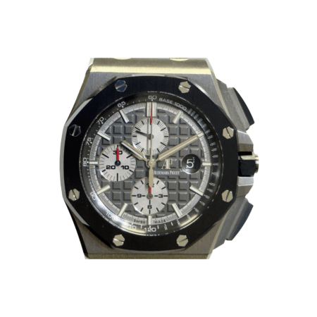 Audemars Piguet Royal Oak Offshore Chronograph Titanium Ceramic Bezel Grey Dial 26400IO.OO.A004CA.01.A