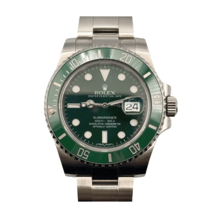 Rolex Submariner Date "Hulk" Stainless Steel Green Dial 116610LV