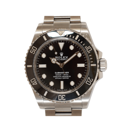 Rolex Submariner No Date Stainless Steel Black Dial 124060