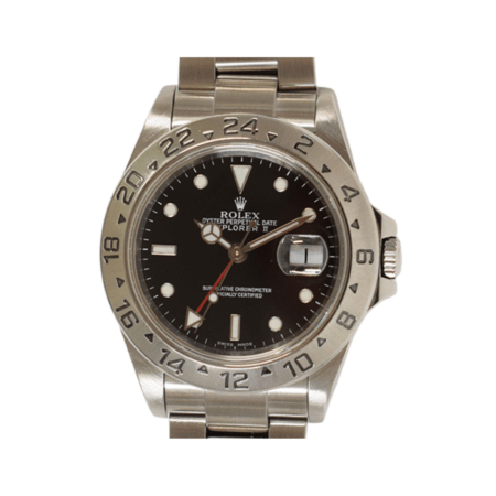 Rolex Explorer II Stainless Steel Black Dial 16570