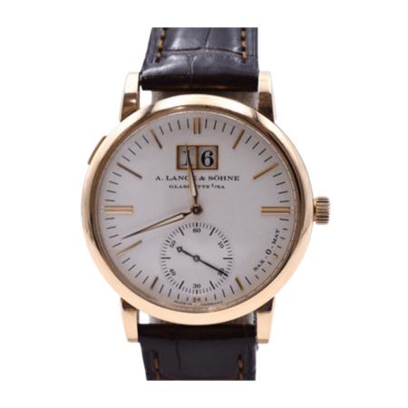 A. Lange & Söhne Langematik Big Date Rose Gold White Dial 308.032
