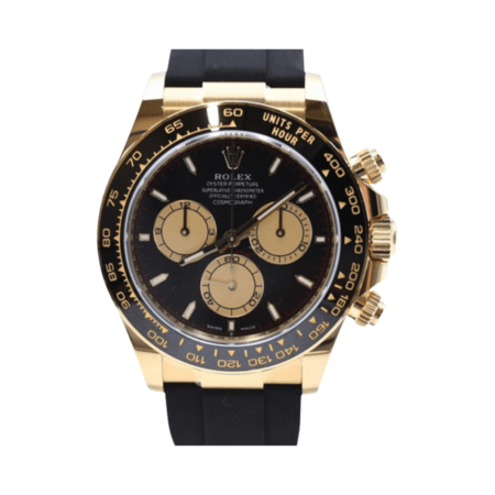 Rolex Daytona Yellow Gold Black Ceramic Bezel Black Dial 126518LN