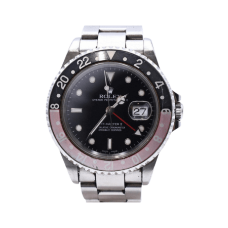 Rolex GMT-Master II Stainless Steel “Coke” Black Dial 16710