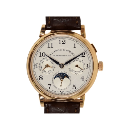 A. Lange & Söhne 1815 Annual Calendar Rose Gold White Dial 238.032E