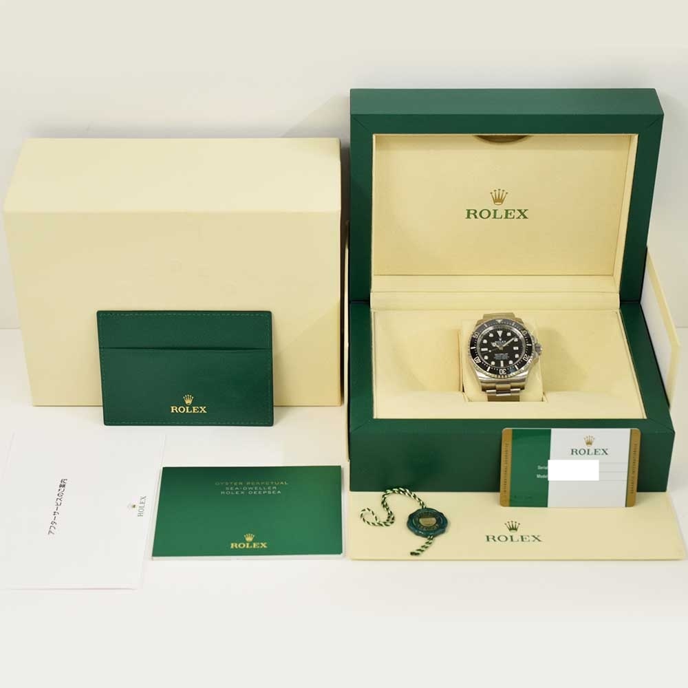 Rolex Sea-Dweller Deepsea Stainless Steel Black Dial 126660