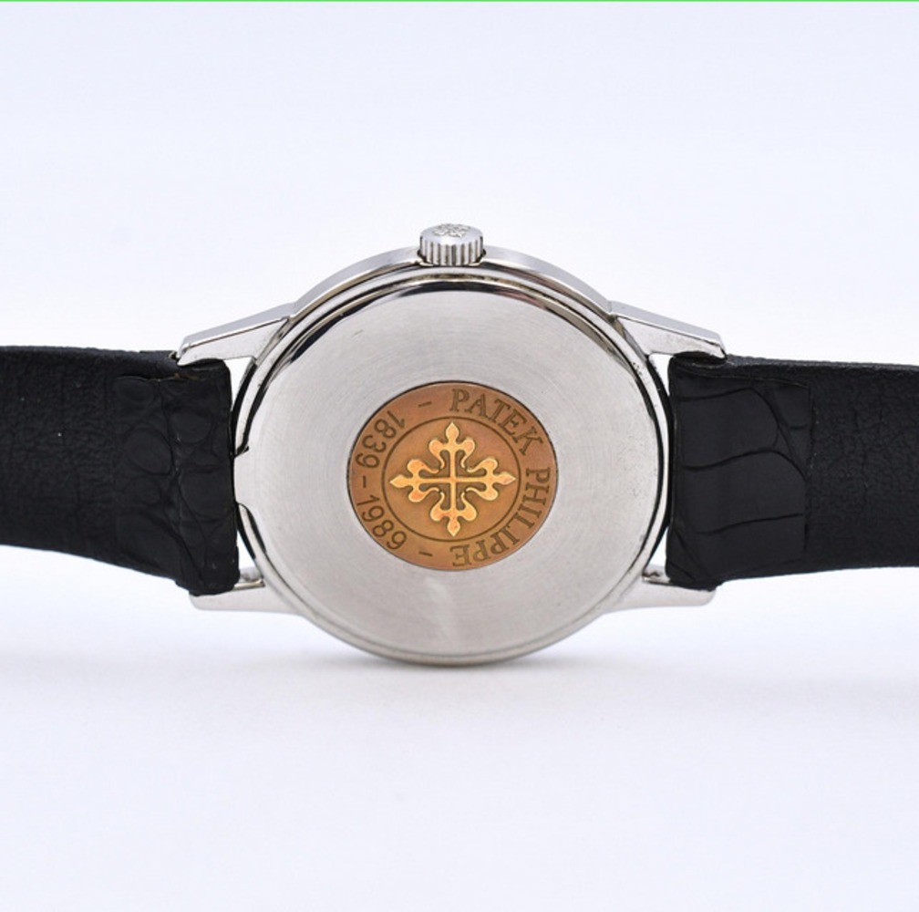 Patek Philippe Calatrava Japan Limited Edition Stainless Steel Ivory Dial 3718A
