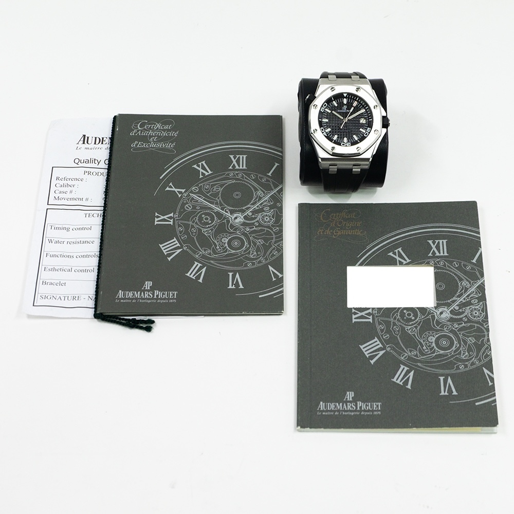 Audemars Piguet Royal Oak Offshore Diver Stainless Steel Black Dial 15340ST.OO.D002CA.01