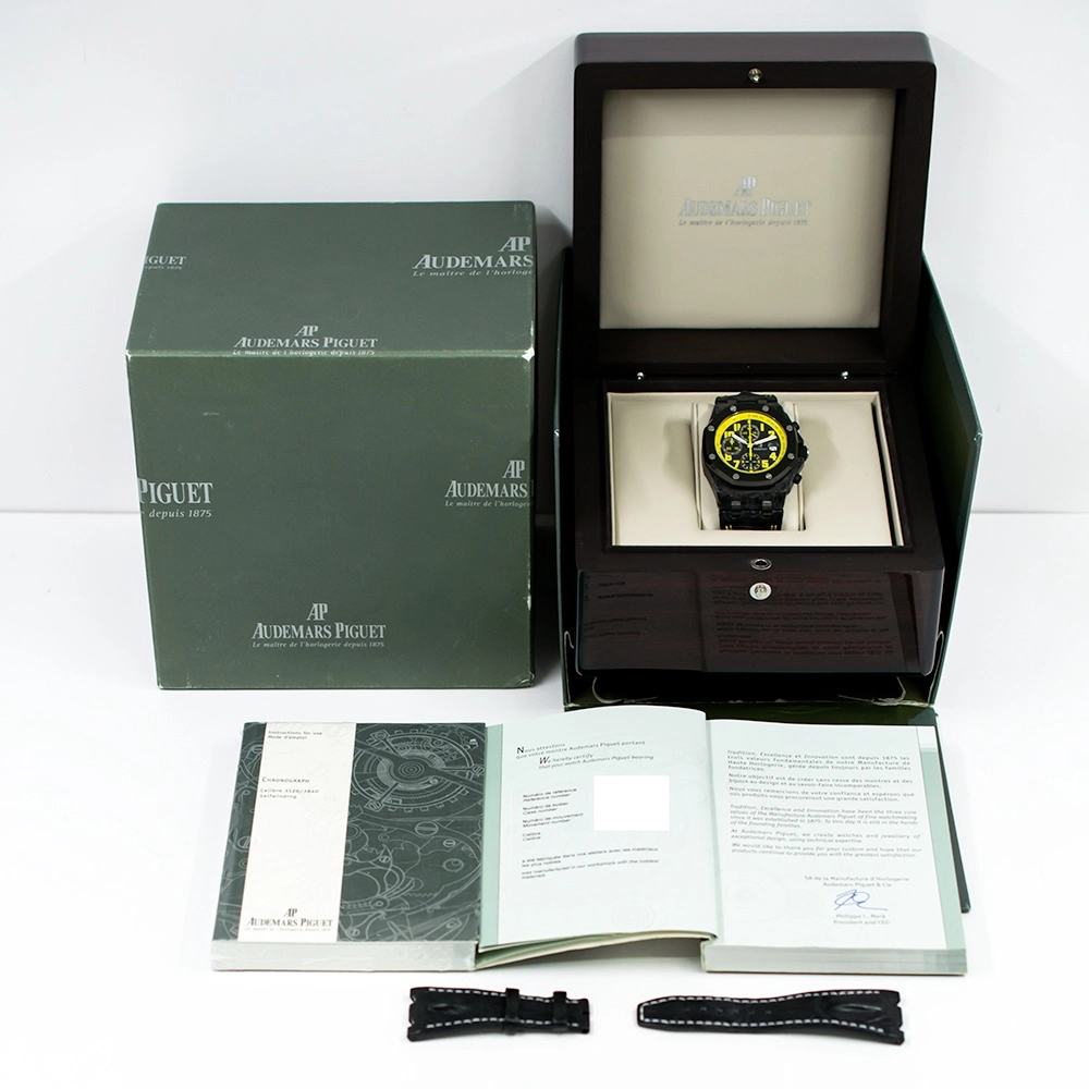 Audemars Piguet Royal Oak Offshore Bumble Bee Black Ceramic Bezel Black Arabic Dial 26176FO.OO.D101CR.02