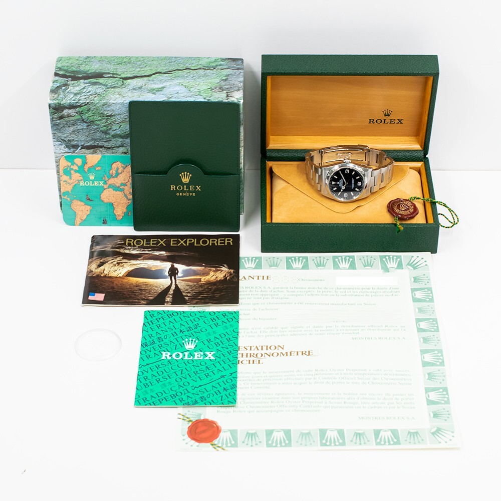 Rolex Explorer Stainless Steel Black Dial 14270