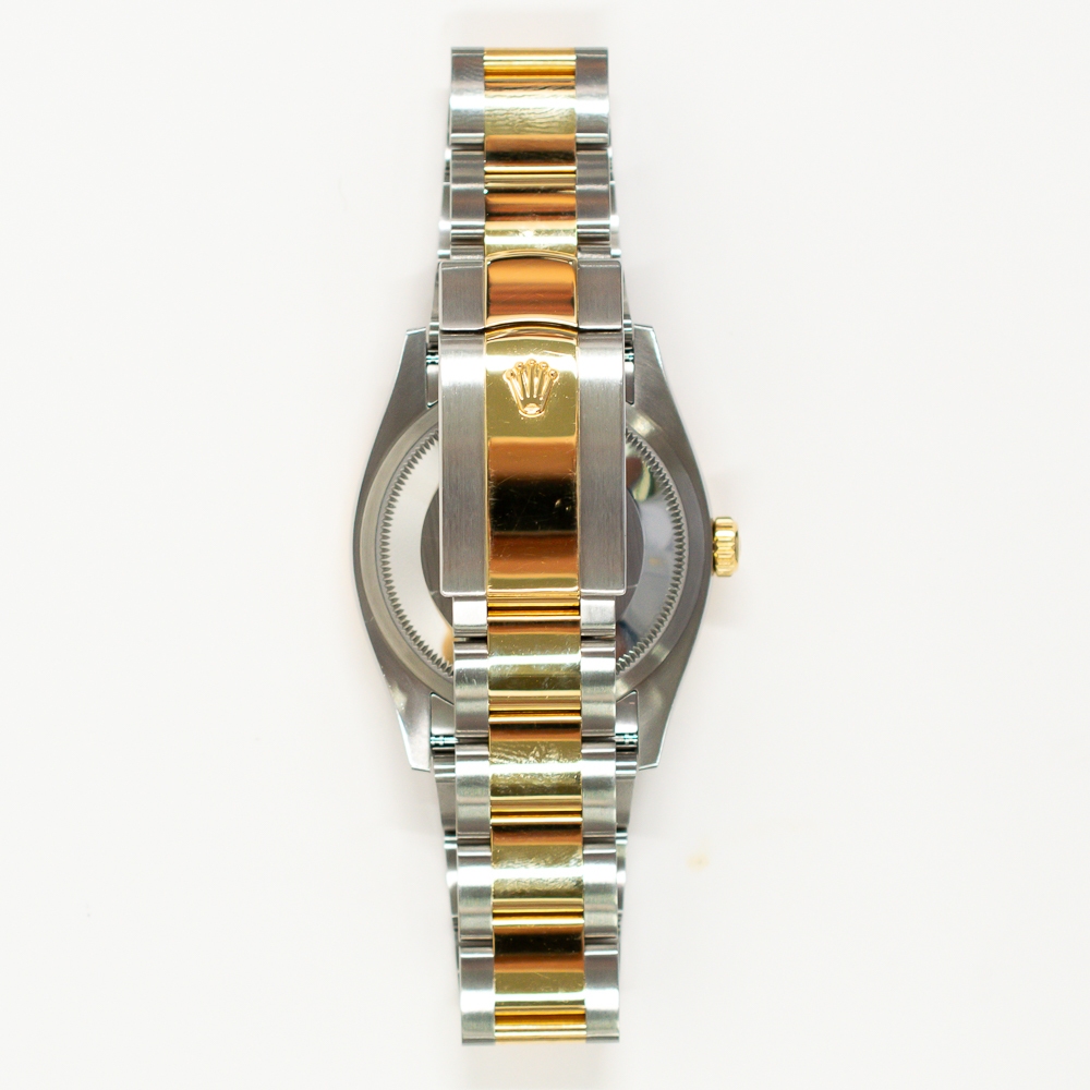 Rolex Datejust 36 Steel/Gold Champagne Jubilee Diamond Dial 126233G