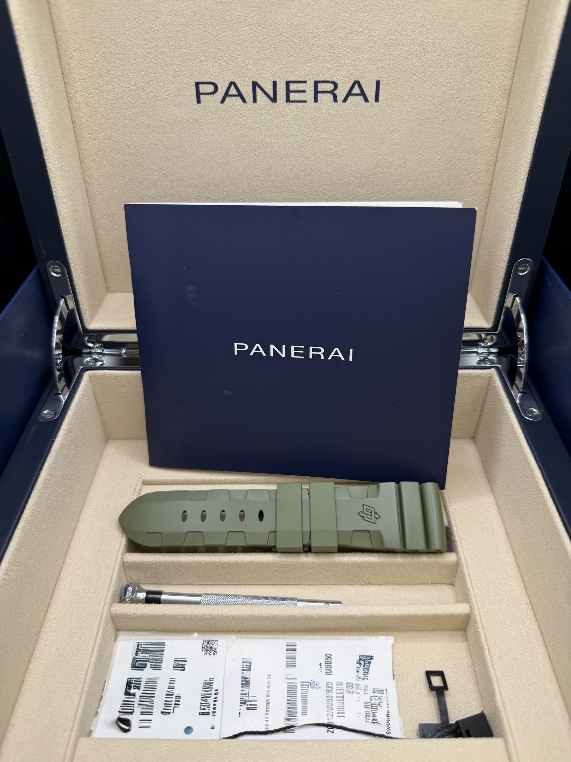Panerai Submersible NavySeals Stainless Steel/Ceramic Grey Dial PAM01402