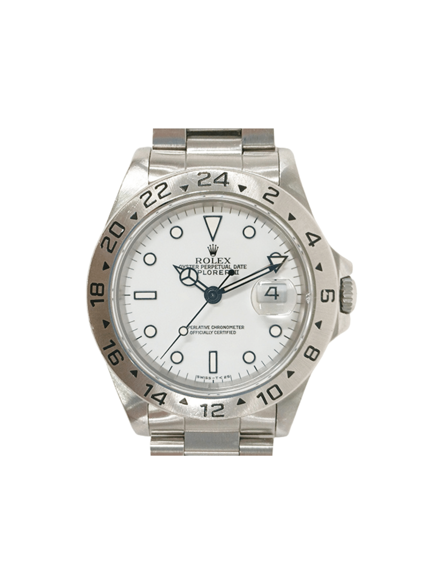 Rolex Explorer II Stainless Steel White Dial 16570