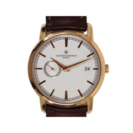 Vacheron Constantin Traditionnelle Rose Gold White Dial 87172