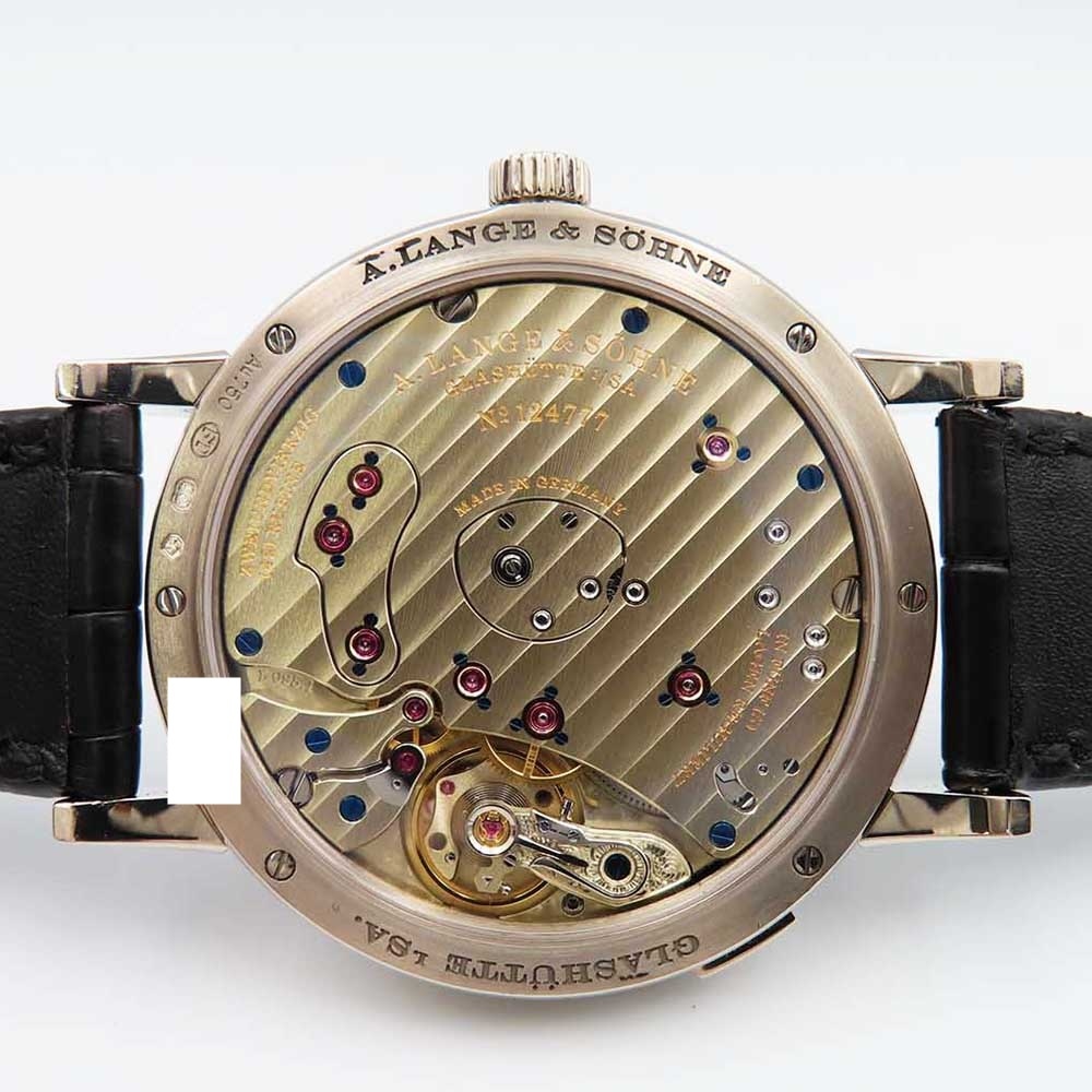 A. Lange & Söhne Grand Lange 1 White Gold Black Roman Dial 117.028
