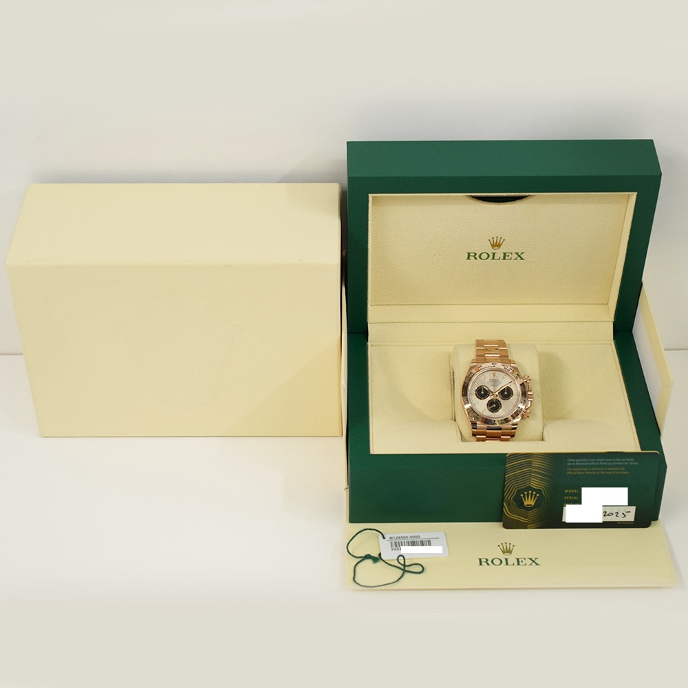 Rolex Daytona Rose Gold Sundust Dial 126505