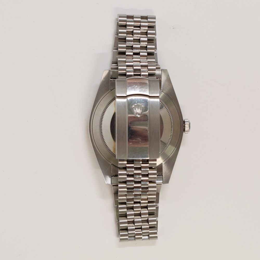 Rolex Datejust 41 Stainless Steel/ White Gold Black Dial 126334