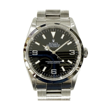 Rolex Explorer Stainless Steel Black Dial 114270