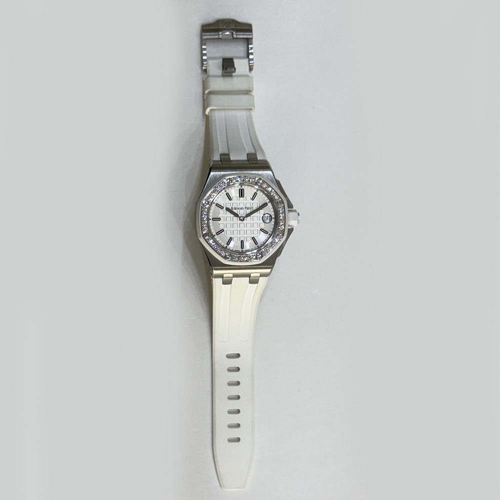 Audemars Piguet Royal Oak Offshore Stainless Steel Diamond-Set White Dial 67540SK.ZZ.A010CA.01