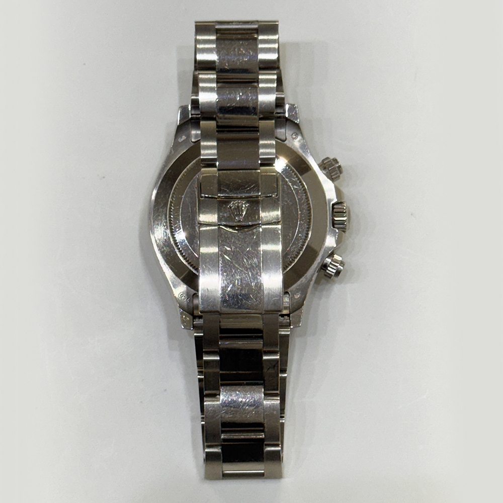 Rolex Daytona White Gold Silver Dial 116509