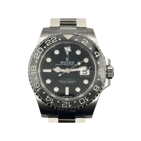 Rolex GMT-Master II “Bruce Wayne” Stainless Steel Black Dial 126710GRNR