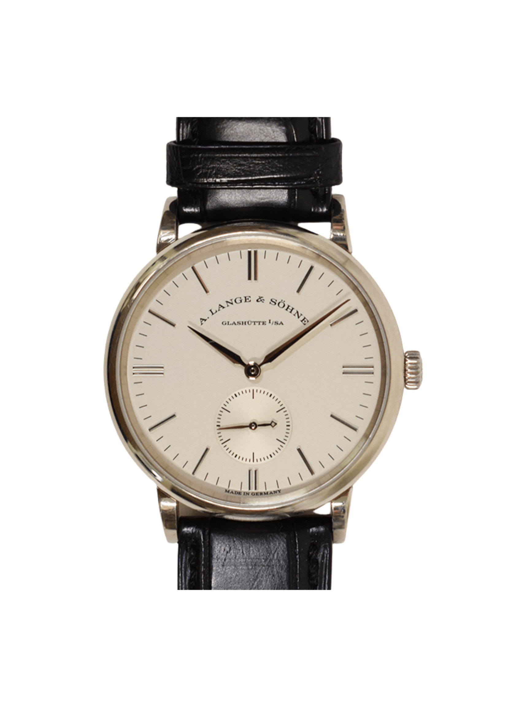 A. Lange & Söhne Saxonia White Gold White Stick Dial 219.026