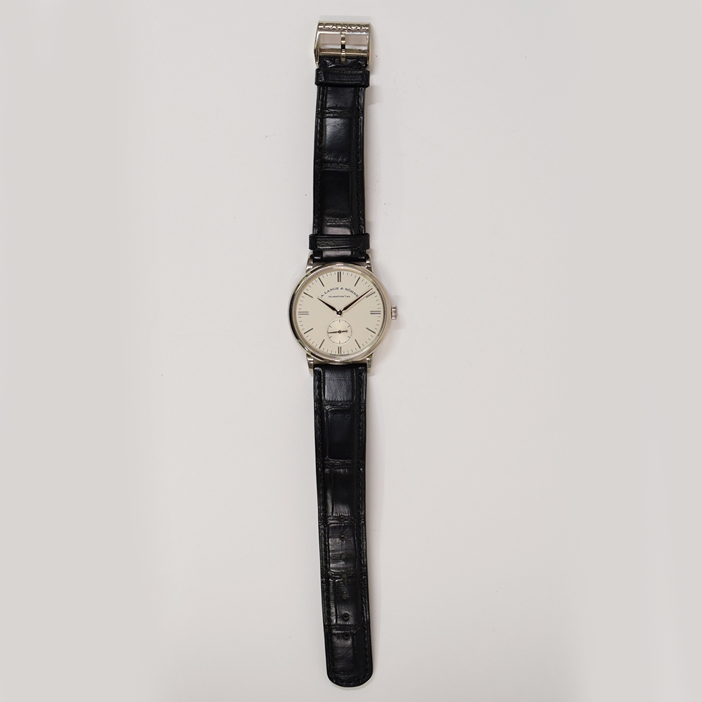 A. Lange & Söhne Saxonia White Gold White Stick Dial 219.026
