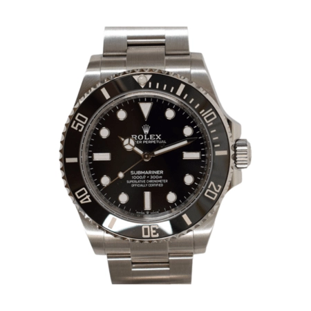 Rolex Submariner (No Date) Stainless Steel Black Dial 124060