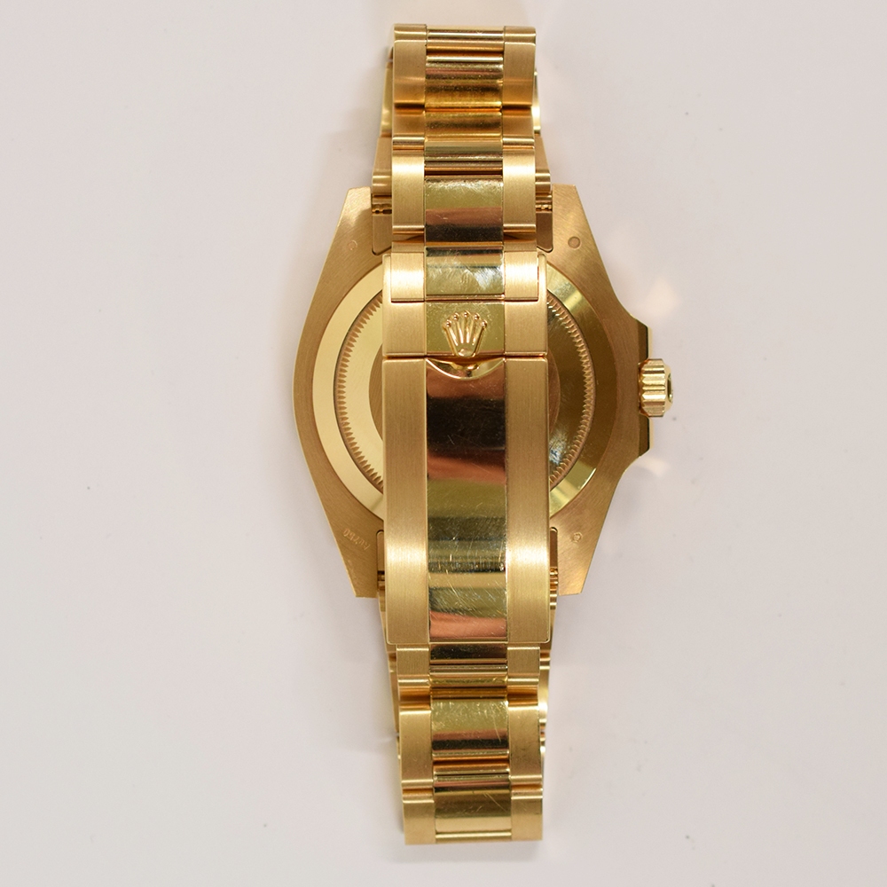 Rolex Submariner Date Blue Bezel Yellow Gold Blue Dial 126618LB