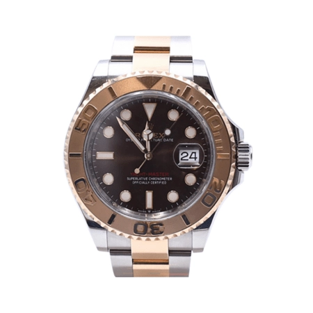 Rolex Yacht-Master 40 Rose Gold and Stainless Steel with Chocolate Dial 126621