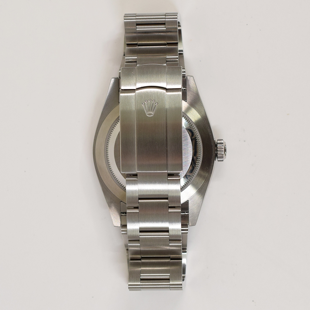 Rolex Oyster Perpetual Stainless Steel Pistachio Dial 277200