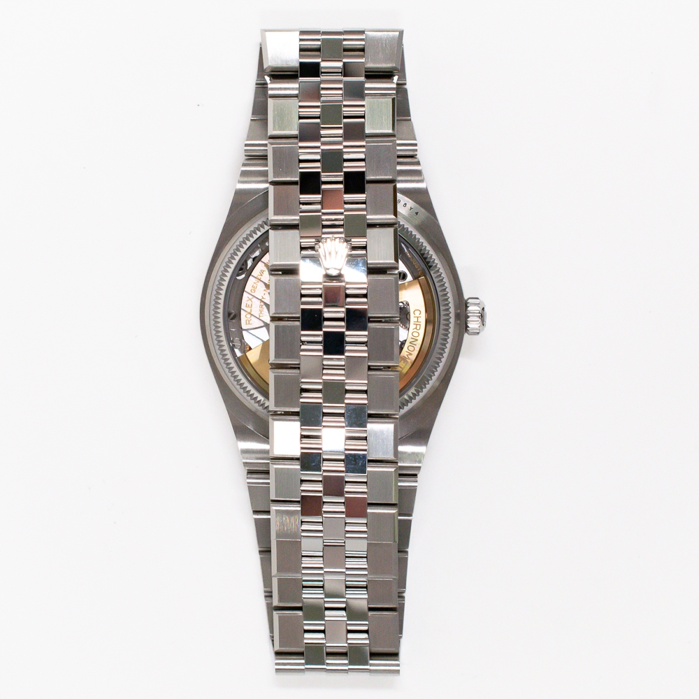 Rolex Land-dweller Stainless Steel and White Gold White Dial 127234