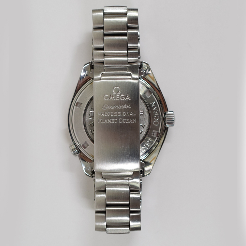 Omega Seamaster Planet Ocean Stainless Steel Orange Bezel Black Dial 232.30.42.21.01.002