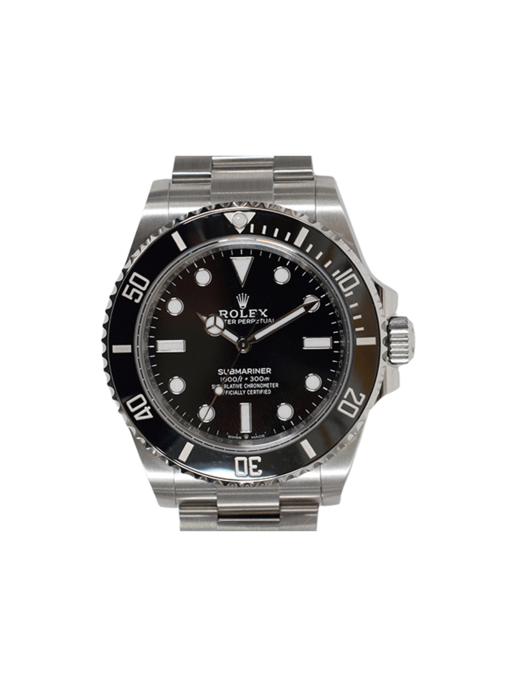 Rolex Submariner No-Date Stainless Steel Black Dial 124060
