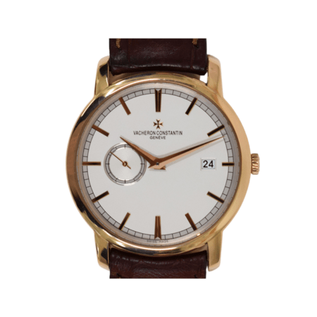 Vacheron Constantin Traditionnelle Rose Gold White Dial 87172