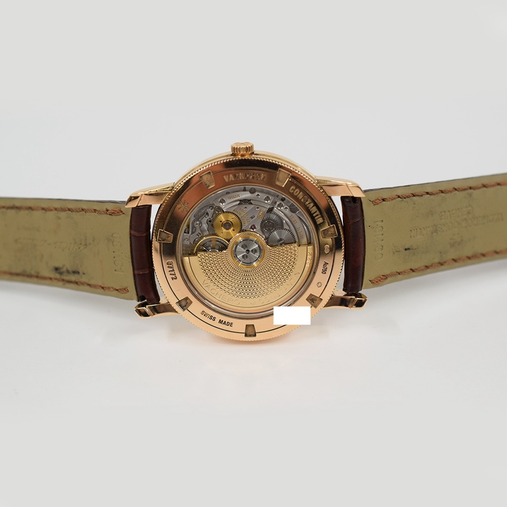 Vacheron Constantin Traditionnelle Rose Gold White Dial 87172