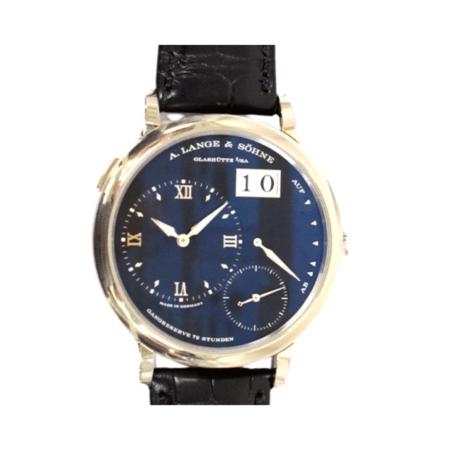 A. Lange & Söhne Grand Lange 1 White Gold Black Roman Dial 117.028