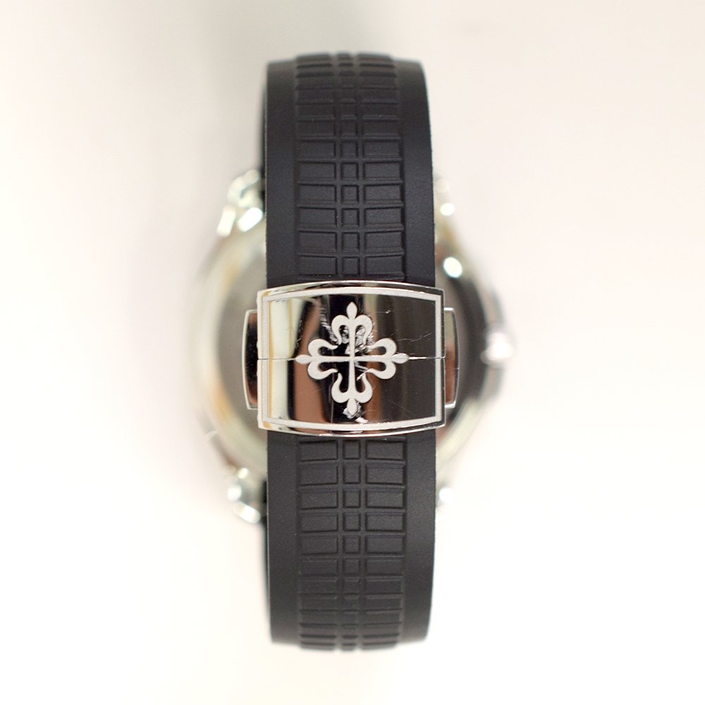 Patek Philippe Aquanaut Stainless Steel Black Arabic Dial 5167A-001