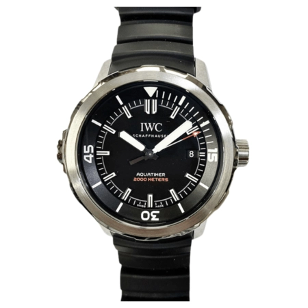 IWC Aquatimer 2000 Edition Titanium Black Dial IW329101