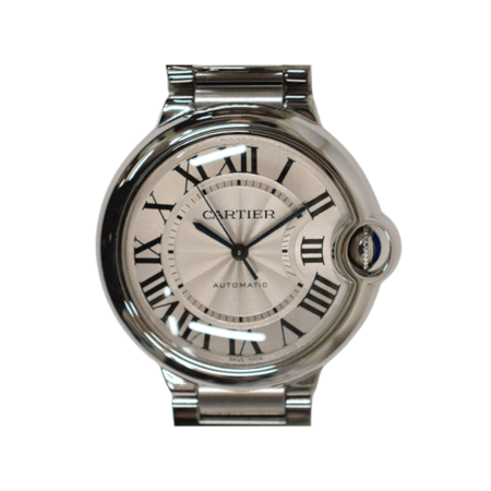 Cartier Ballon Bleu Stainless Steel Silver Roman Dial W6920046