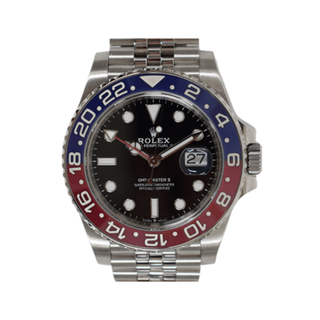 Rolex GMT-Master II "Pepsi" Stainless Steel Black Dial 126710BLRO